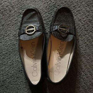 Calvin Klein loafers.
